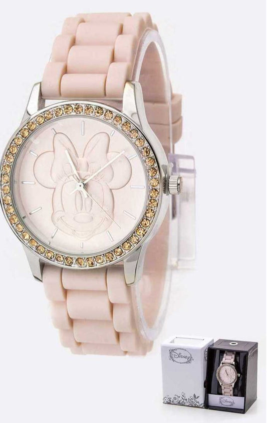 Pink Minnie Mouse Watch